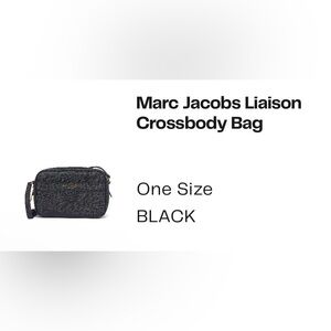 Marc Jacobs lesson crossbody bag